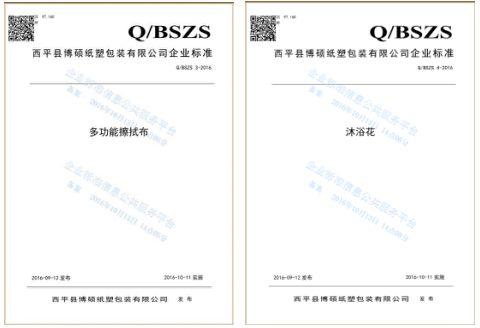 企业标准备案证书办理条件